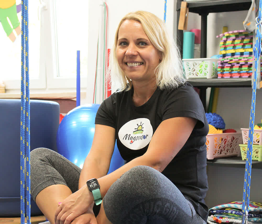 Magdalena Szczepan, terapeutka integracji sensorycznej